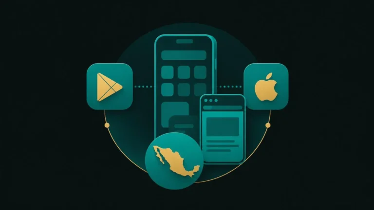 Apps de apuestas en México: Google Play, App Store y sitio móvil