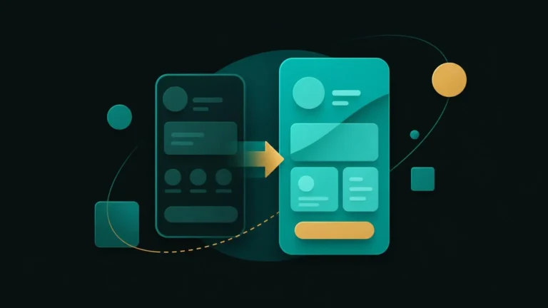 Qué hacer cuando la app cambia de diseño